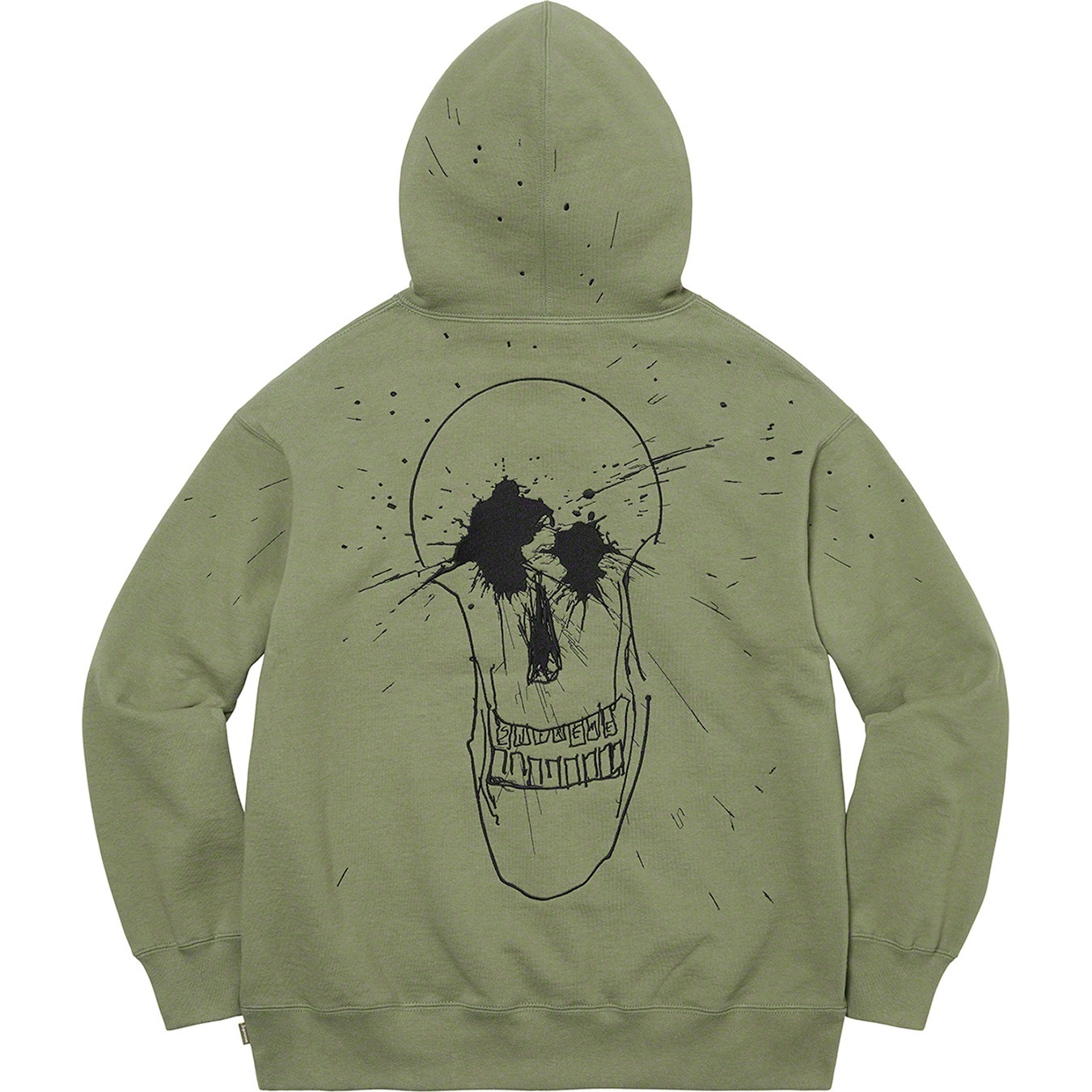 Ralph Steadman Skull Hooded Sweatshirt view 16